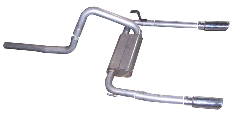 Gibson 98-02 Chevrolet Camaro Z28 5.7L 3in Cat-Back Dual Exhaust - Aluminized - Blais Performance Parts