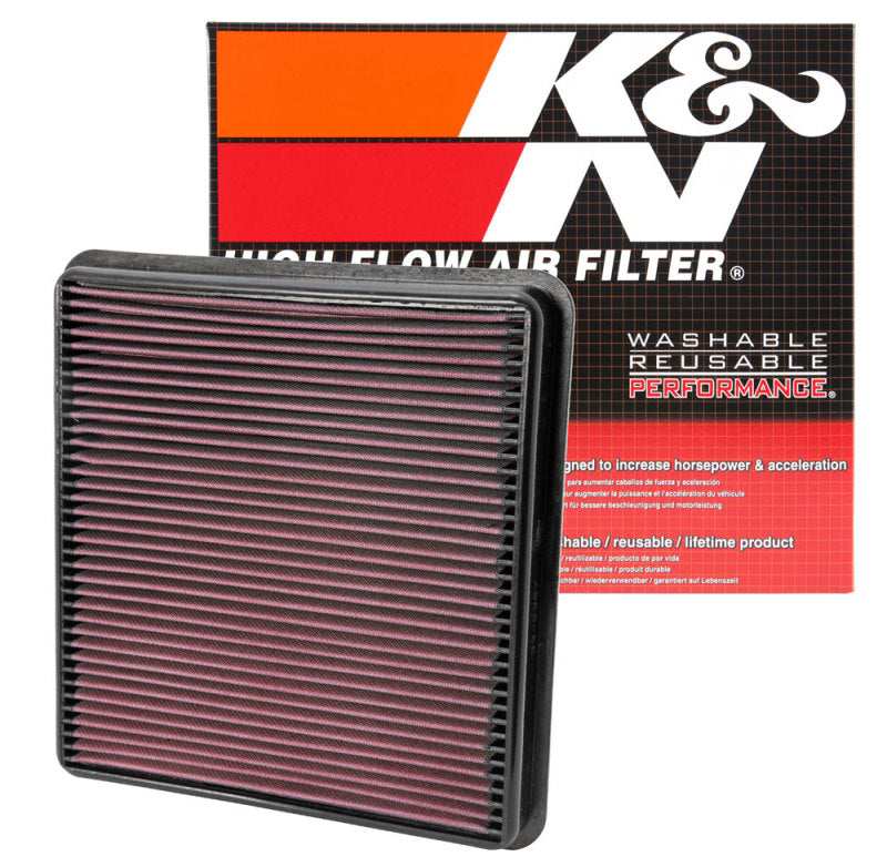 K&N 07-10 Toyota Tundra/Sequoia/Land Cruiser Drop In Air Filter - Blais Performance Parts