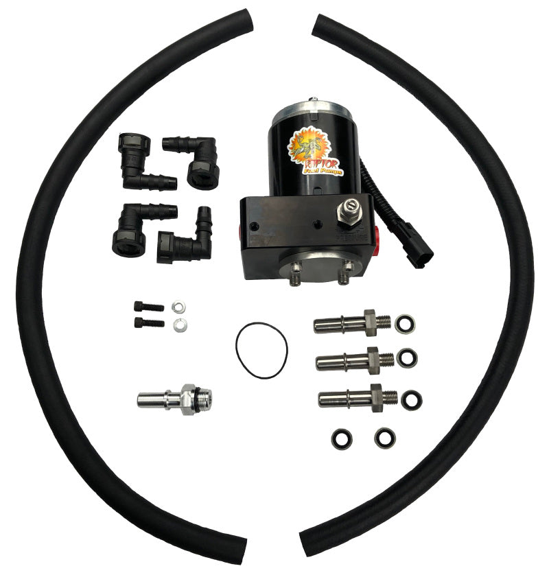 PureFlow Raptor 98.5-02 Dodge 5.9L Cummins FRRP-150 Factory Replacement Fuel Pump w/Big Line Kit - Blais Performance Parts