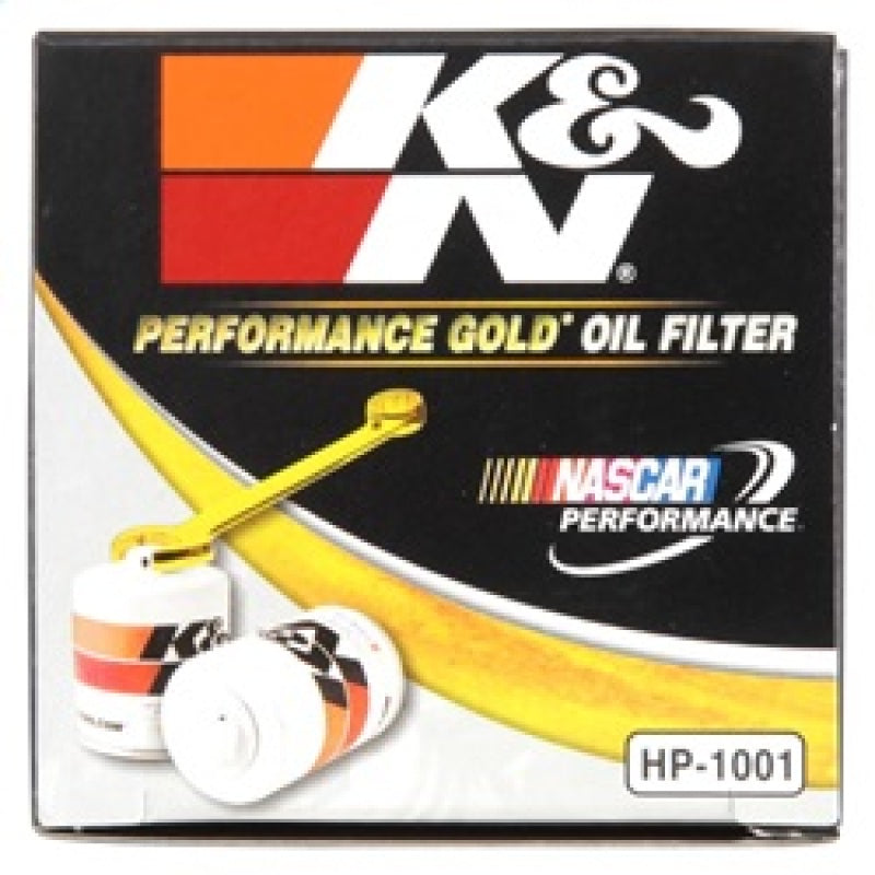 K&N Chevy / Pontiac / GMC / Buick Performance Gold Oil Filter - Blais Performance Parts