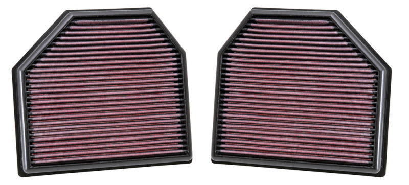 K&N Replacement Air Filter for 11-14 BMW M5/M6 4.4L V8 / 2015 M4/M3 3.0L I6  (2 per box) - Blais Performance Parts