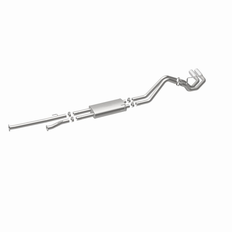 MagnaFlow 14 Toyota Tundra V8 4.6L/5.7L Stainless C/b Exhaust Dual same side pass. rear tire - Blais Performance Parts