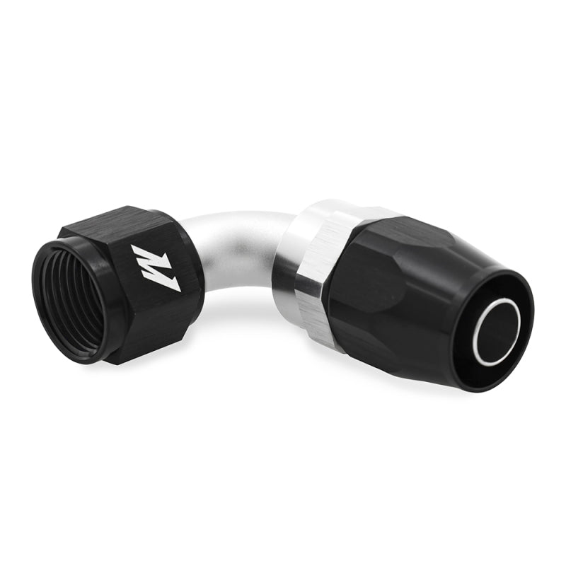 Aluminum -6AN 90 Degree Fitting - Black - Blais Performance Parts