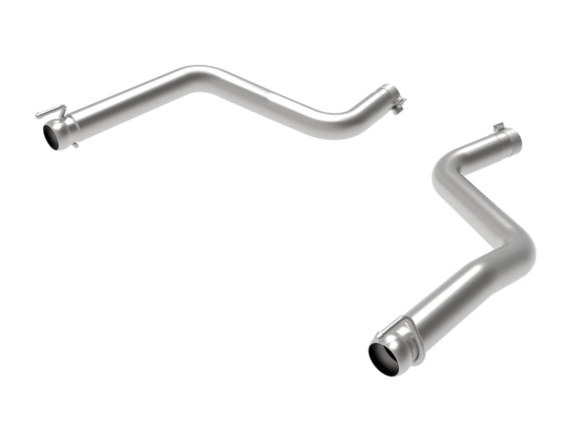 aFe MACHForce-XP Exhausts 409-SS Axle-Back Exh w/ Pol Tip 15-20 Dodge Challenger Hellcat V8-5.7L(sc) - Blais Performance Parts