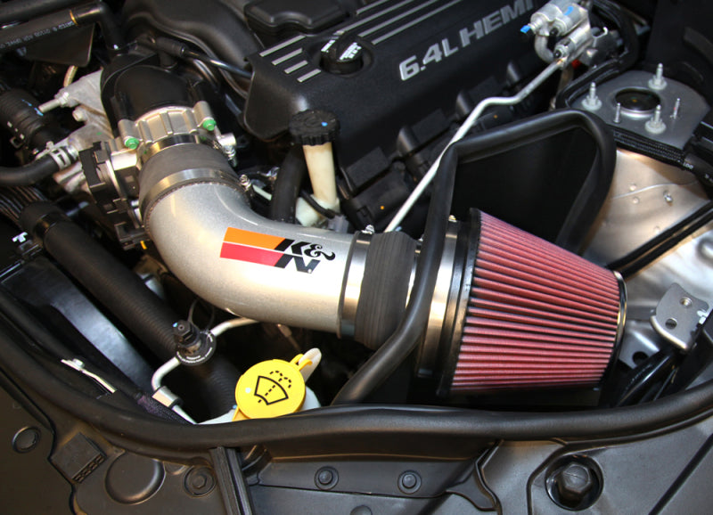 K&N 12-15 Jeep Grand Cherokee SRT 8 6.4L V8 High Flow Performance Intake Kit - Blais Performance Parts