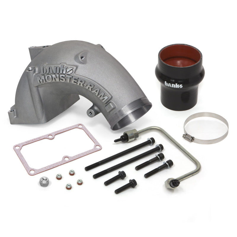 Banks Power 07.5-17 Ram 2500/3500 6.7L Diesel Monster-Ram Intake System w/ Fuel Line 4in Natural - Blais Performance Parts