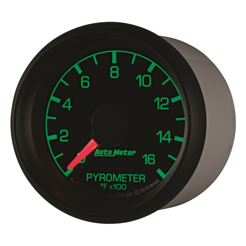 Autometer Factory Match Ford 52.4mm Full Sweep Electronic 0-1600 Deg F EGT/Pyrometer Gauge - Blais Performance Parts