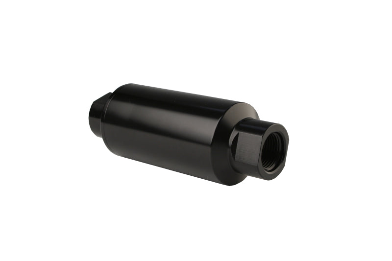 Aeromotive In-Line Filter - AN-10 - Black - 10 Micron - Blais Performance Parts