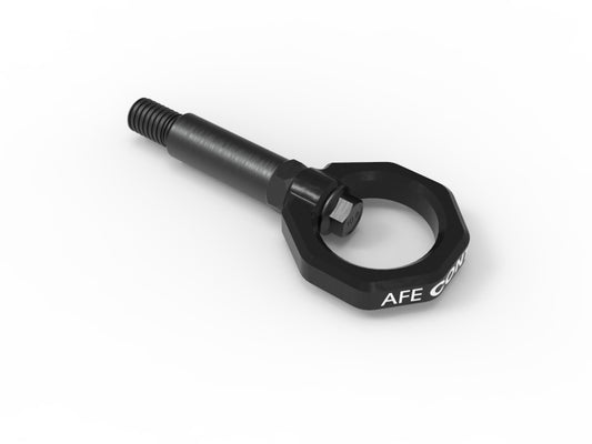 aFe Control Front Tow Hook Black 20-21 Toyota GR Supra (A90) - Blais Performance Parts