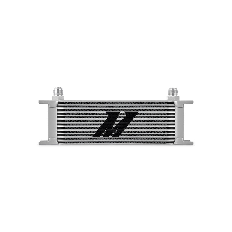 Mishimoto Universal 13-Row Oil Cooler Silver - Blais Performance Parts