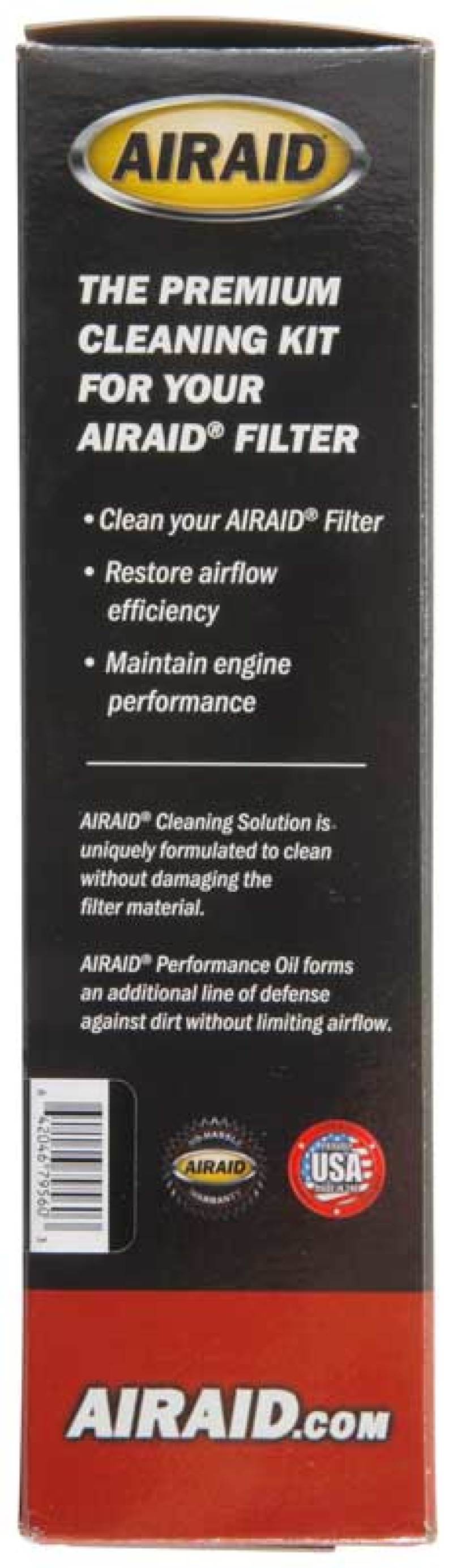 Airaid Renew Kit - 12oz Cleaner / 8oz Squeeze Oil - Blais Performance Parts