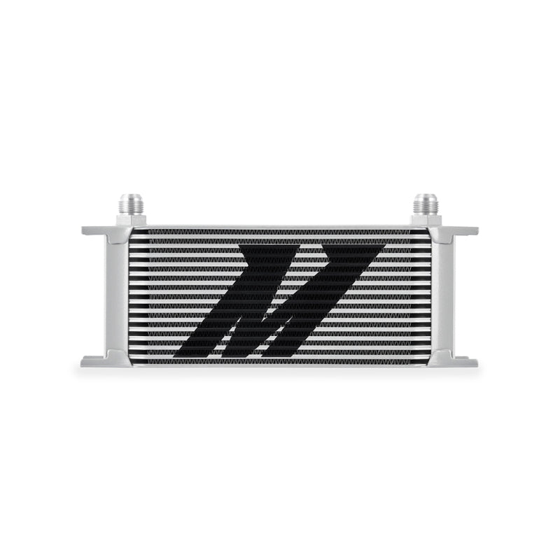 Mishimoto Universal 16-Row Oil Cooler Silver - Blais Performance Parts