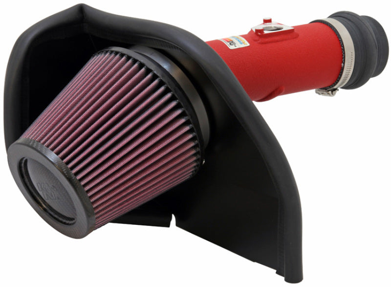 K&N 08-11 WRX/STi 2.5L H4 Red Typhoon Short Ram Intake - Blais Performance Parts