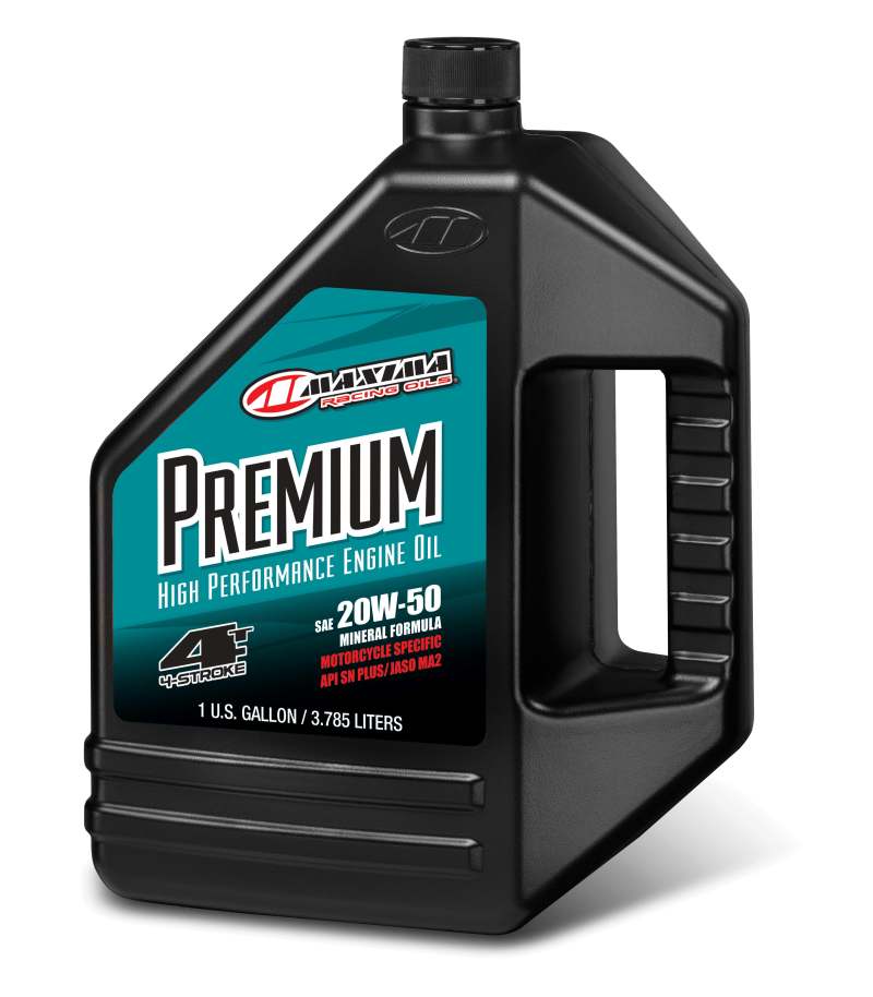 Maxima Premium 20w50 - 128oz - Blais Performance Parts