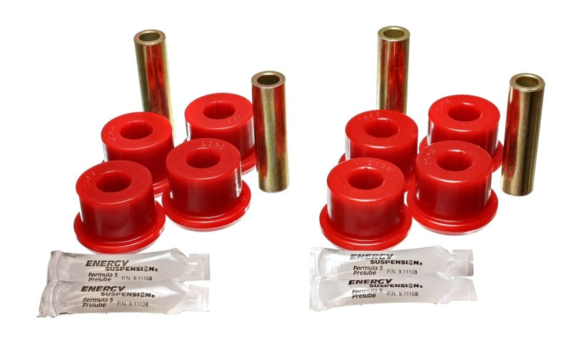 Energy Suspension 04-06 Pontiac GTO Red Rear End Control Arm Bushing Set - Blais Performance Parts