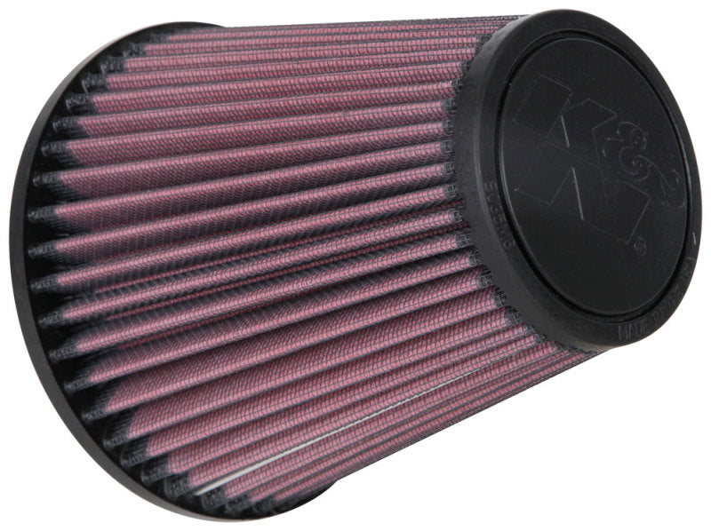 K&N Filter Universal Rubber Filter 3 1/2 inch 10 Degree Flange 5 3/4 inch OD 6 inch Height - Blais Performance Parts