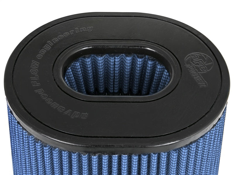 aFe Magnum FLOW Pro 5R Replacement Air Filter F-4.5 / (9 x 7.5) B / (6.75 x 5.5) T (Inv) / 9in. H - Blais Performance Parts