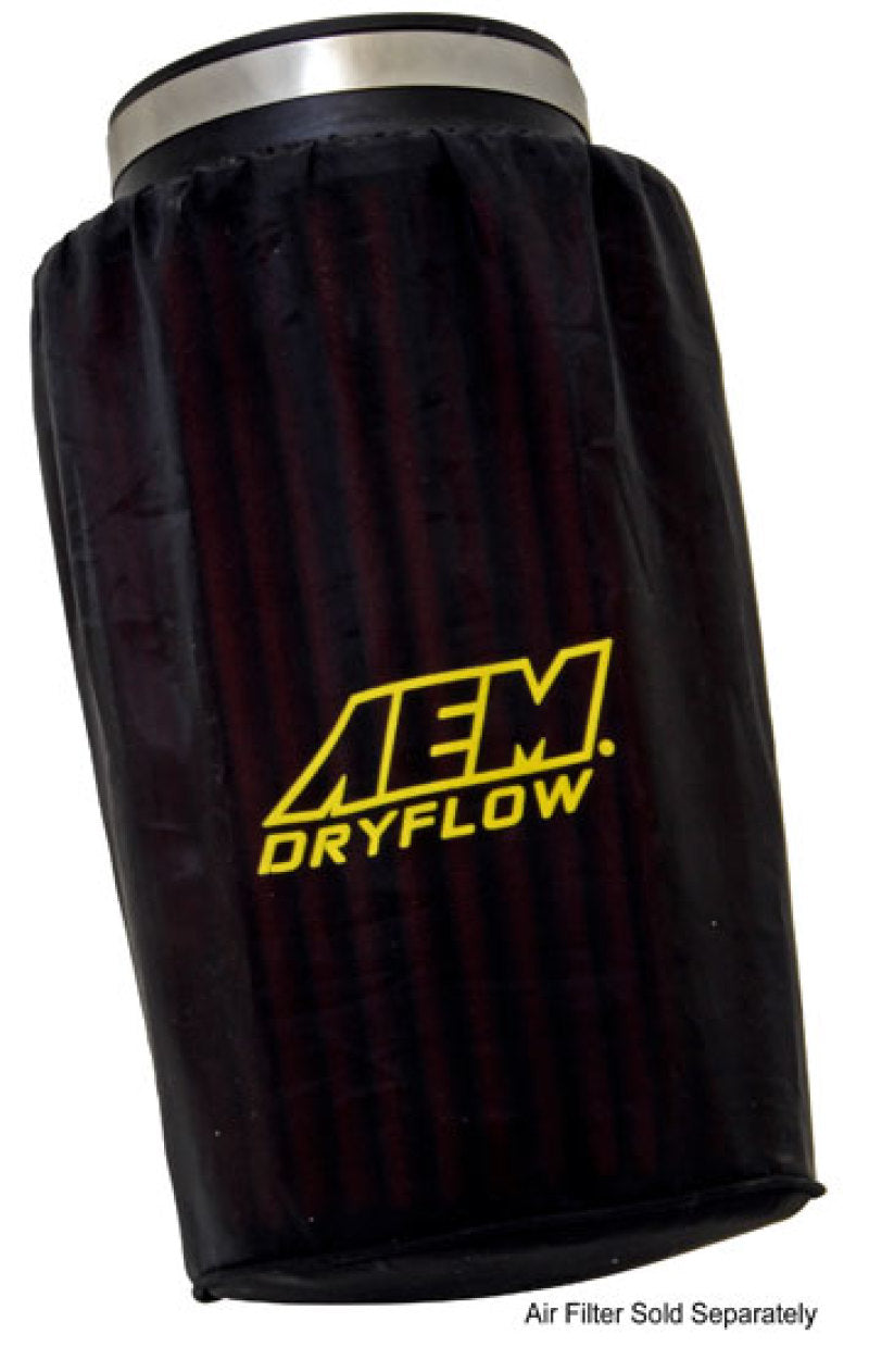 AEM Air Filter Wrap 6 inch Base 5 1/4 inch Top 9 inch Tall - Blais Performance Parts