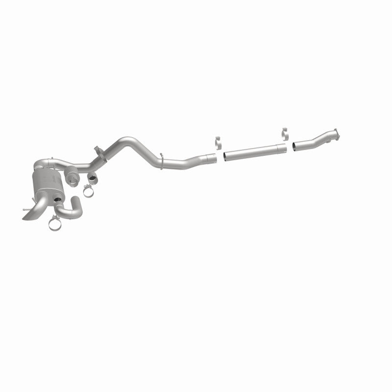 MagnaFlow 2021 Ford Bronco Overland Series Cat-Back Exhaust w/ Single Straight Driver Exit- No Tip - Blais Performance Parts