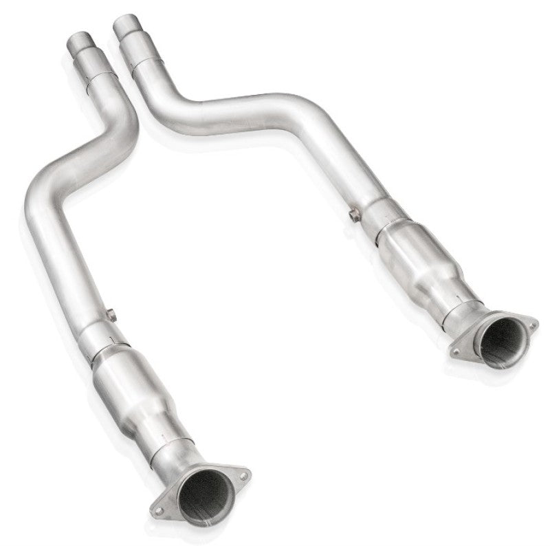 Stainless Works 15-21 Dodge Challenger/Charger 6.2L/6.4L High-Flow Catted Midpipe Kit 3in - Blais Performance Parts