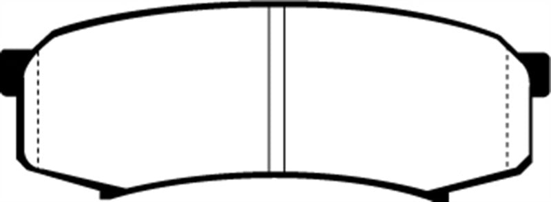 EBC 10+ Lexus GX460 4.6 Ultimax2 Rear Brake Pads - Blais Performance Parts