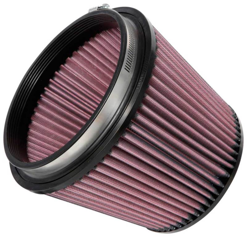 K&N Universal Clamp-On Air Filter 6in FLG / 7-1/2in B / 5-7/8in T / 6in H - Blais Performance Parts