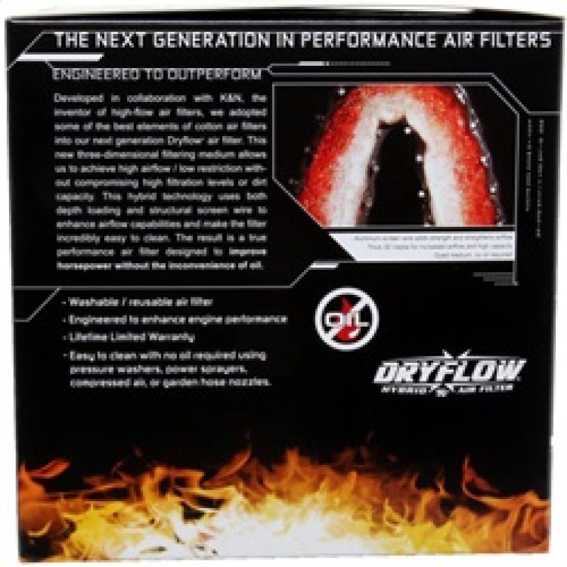 AEM 5in Dryflow Air Filter with 8in Element - Blais Performance Parts