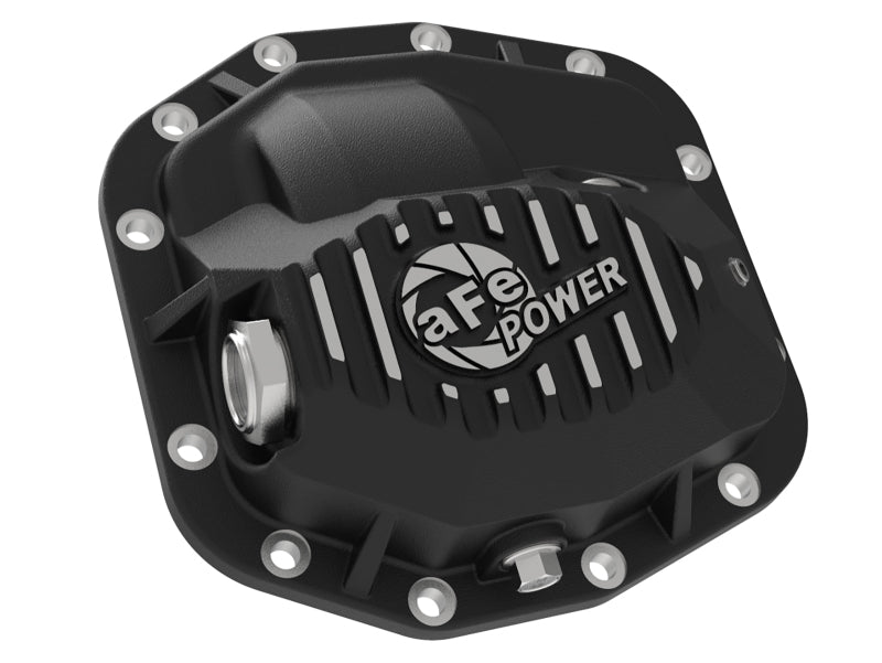 aFe Pro Series Front Differential Cover Black 2018+ Jeep Wrangler (JL) V6 3.6L (Dana M186) - Blais Performance Parts