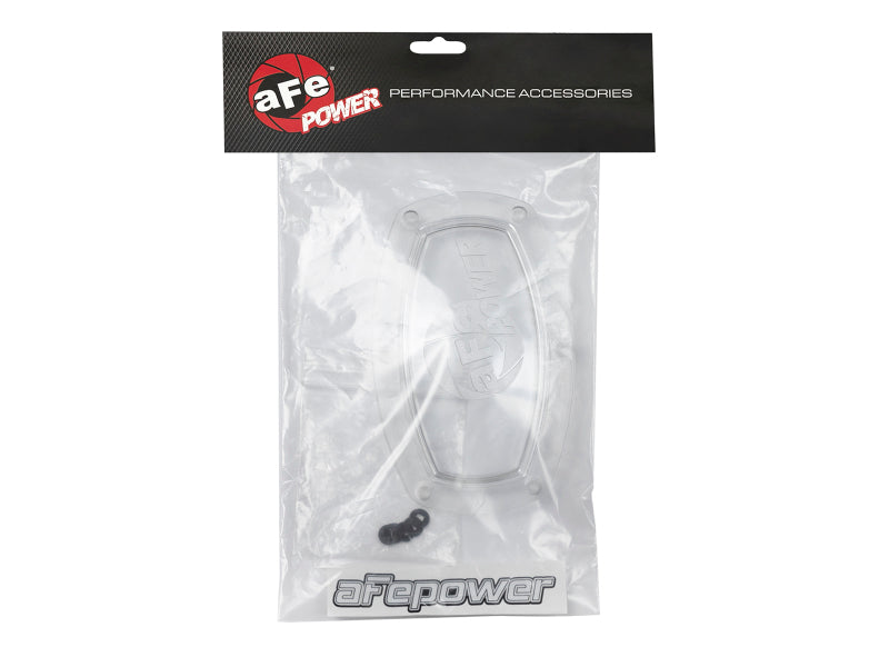 aFe Momentum Cold Air Intake System Replacement Sight Window- Oblong Clear - Blais Performance Parts