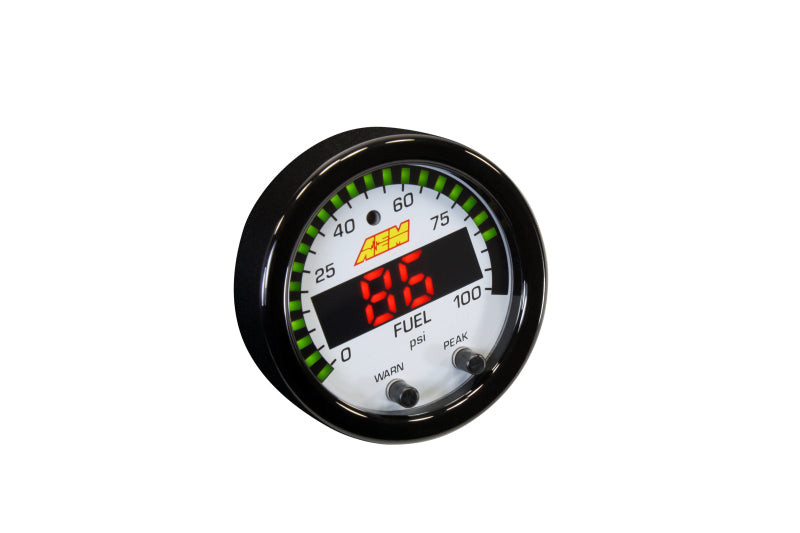 AEM X-Series Pressure 0-100psi Gauge Kit - Blais Performance Parts