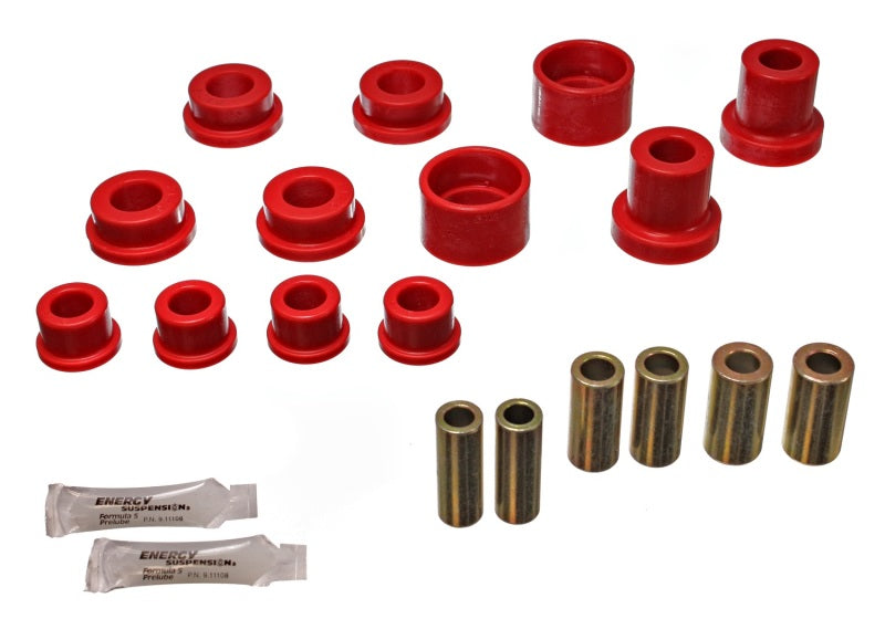 Energy Suspension 90-94 Mitsubishi Eclipse AWD Red Rear Control Arm Bushing Set - Blais Performance Parts