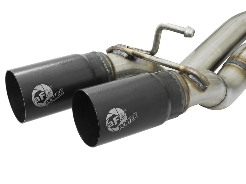 aFe Rebel Exhausts Cat-Back SS 16 Toyota Tacoma V6-3.5L w/ Black Tips - Blais Performance Parts