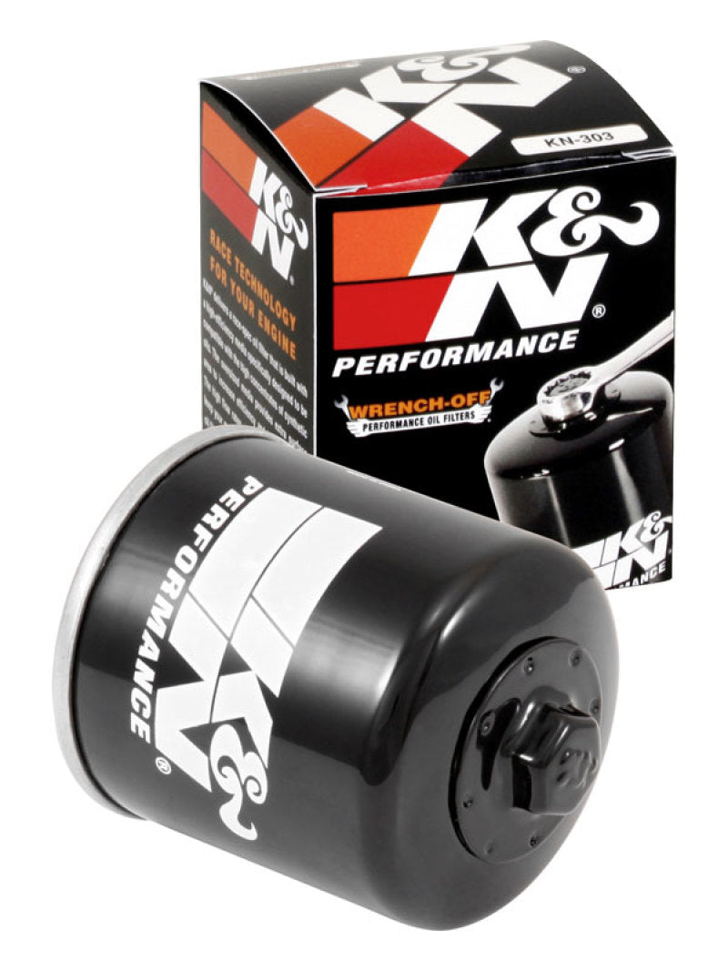 K&N Honda / Kawasaki / Yamaha / Polaris / Victory 2.688in OD x 3.344in H Oil Filter - Blais Performance Parts