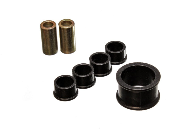 Energy Suspension 02-09 Nissan 350Z / 03-07 Infiniti G35 Coupe Black Rack and Pinion Bushing Set - Blais Performance Parts