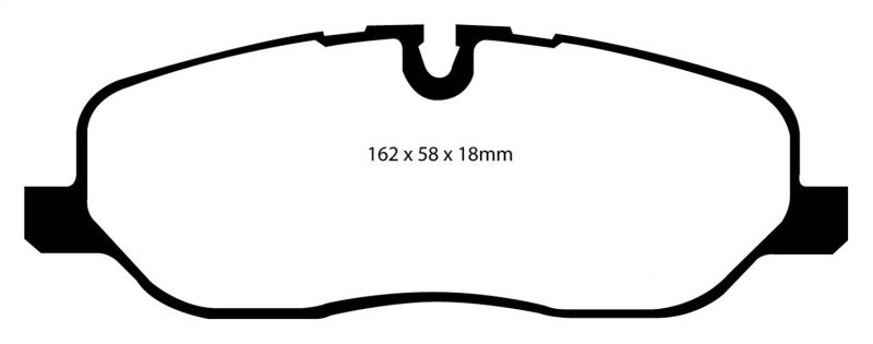 EBC 05-10 Land Rover LR3 4.4 Greenstuff Front Brake Pads - Blais Performance Parts