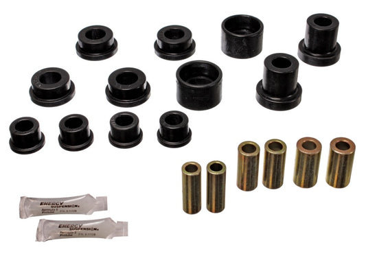 Energy Suspension 90-94 Mitsubishi Eclipse AWD Black Rear Control Arm Bushing Set - Blais Performance Parts