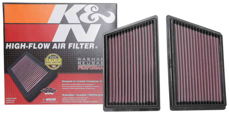 K&N 19 Porsche 911 3.0L H6 F/I Drop In Replacement Air Filter - Blais Performance Parts