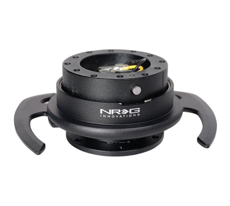 NRG Quick Release Kit Gen 4.0 - Black Body / Black Ring w/ Handles - Blais Performance Parts