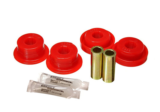 Energy Suspension 07-17 Jeep Wrangler JK Front Control Arm Bushing - Axle Only Position - Red - Blais Performance Parts