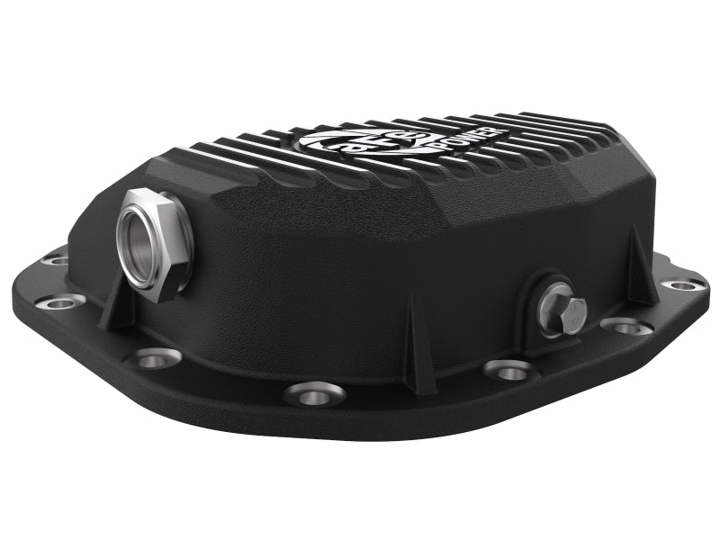 aFe Pro Series Rear Differential Cover Black w/ Fins 15-19 Ford F-150 (w/ Super 8.8 Rear Axles) - Blais Performance Parts