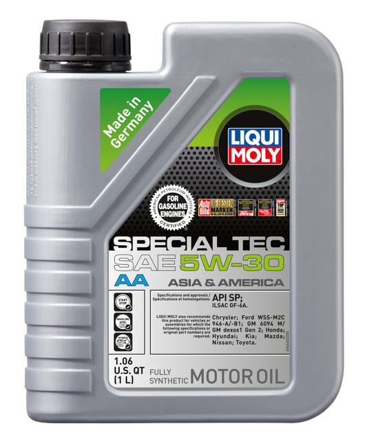 LIQUI MOLY 1L Special Tec AA Motor Oil SAE 5W30 - Blais Performance Parts