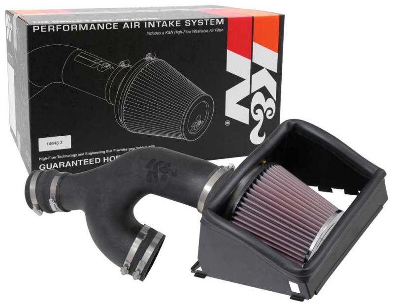 K&N 2017 Ford F150 Ecoboost V6-3.5L F/I Performance Air Intake Kit - Blais Performance Parts