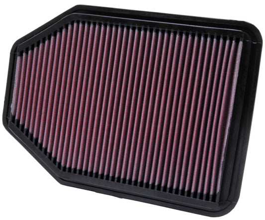 K&N 07-10 Jeep Wrangler 3.8L V6 Drop In Air Filter - Blais Performance Parts