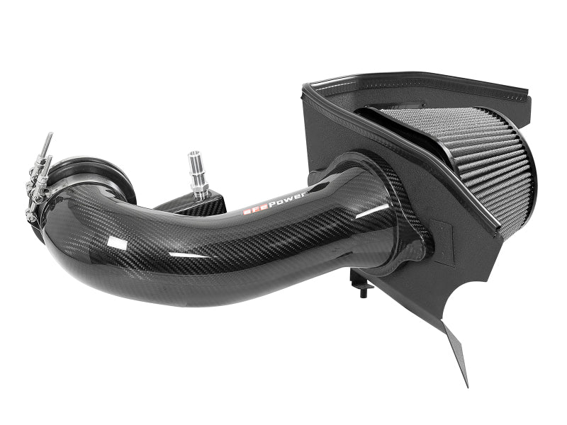 aFe 19-21 GM Trucks 5.3L/6.2L Track Series Carbon Fiber Cold Air Intake System W/ Pro Dry S Filters - Blais Performance Parts