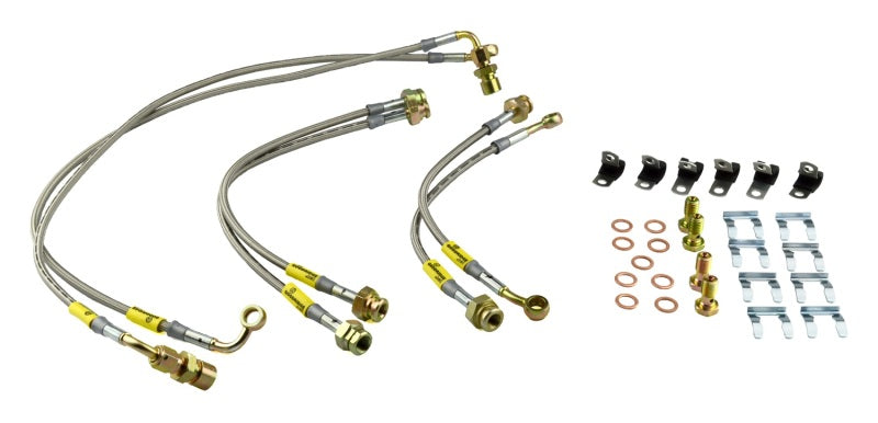 Goodridge 00-06 Tahoe / 00-07 Suburban / 00-05 Escalade All w/ Stablia Track Brake Lines - Blais Performance Parts