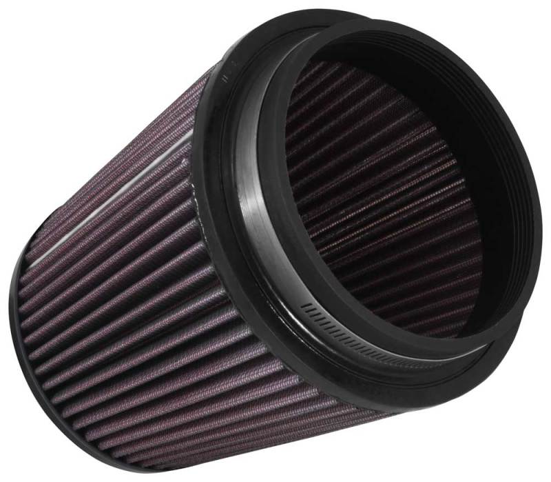 K&N Universal Clamp-On Air Filter 5in FLG / 6-1/2in B / 5in T / 6-1/2in H - Blais Performance Parts