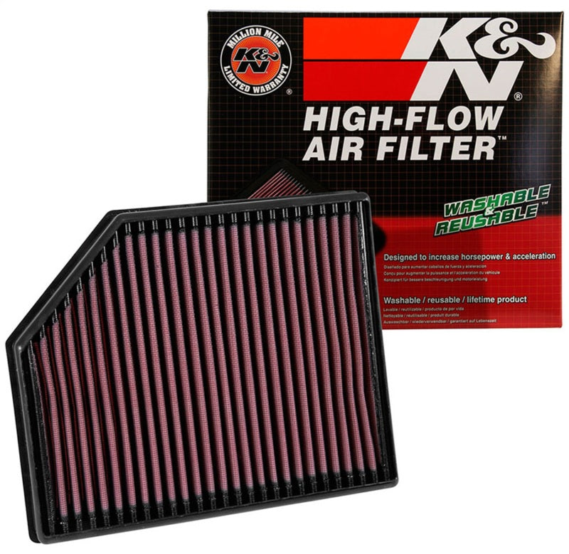 K&N 16-17 Volvo V90 II L4-2.0L DSL Drop In Replacement Air Filter - Blais Performance Parts