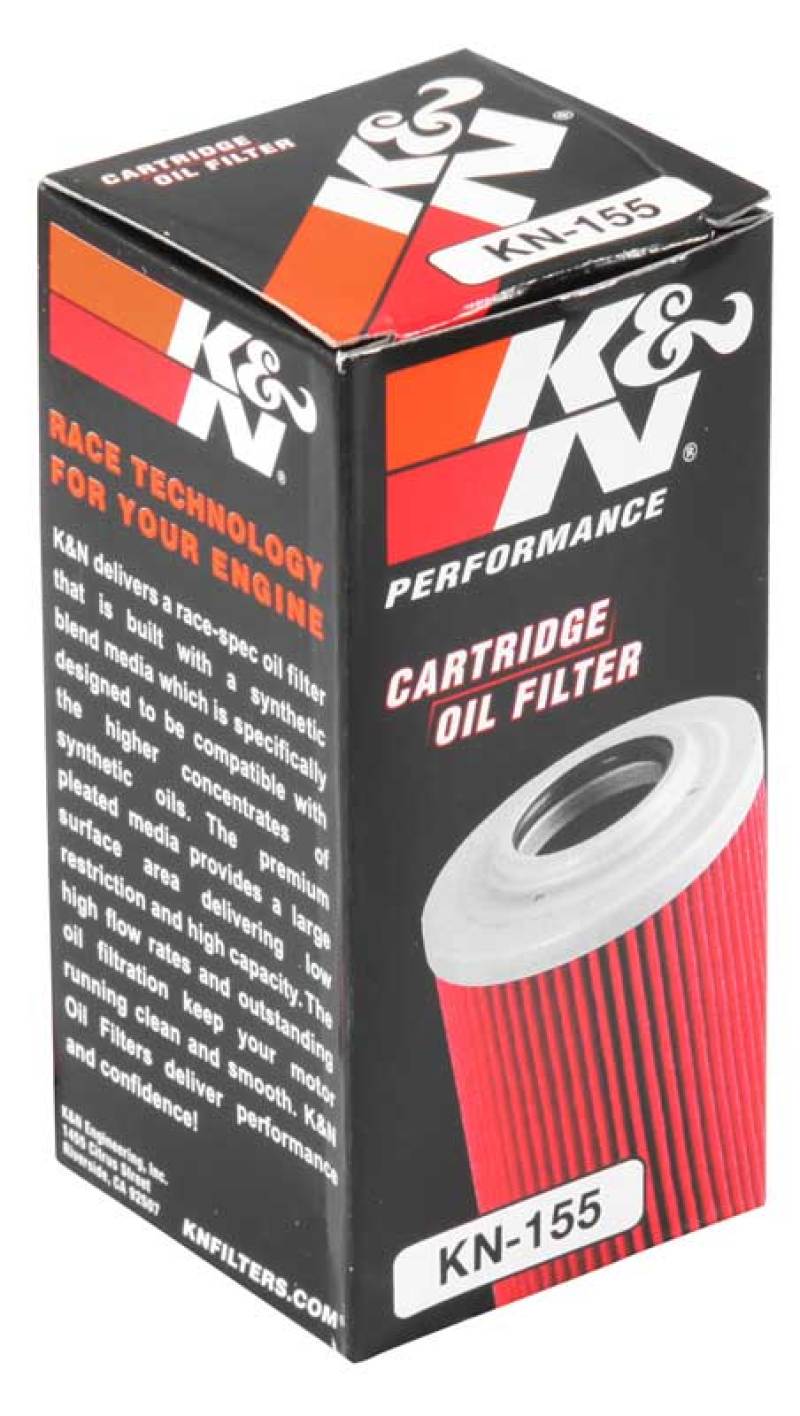 K&N KTM / Husaberg / Betamotor / Polaris 1.625in OD x 0.438in ID x 2.719in H Oil Filter - Blais Performance Parts