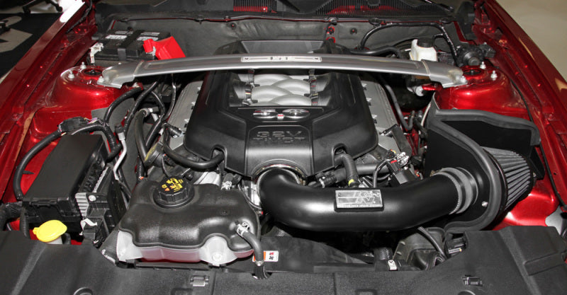 K&N 11-14 Ford Mustang GT 5.0L V8 Black Performance Intake Kit - Blais Performance Parts