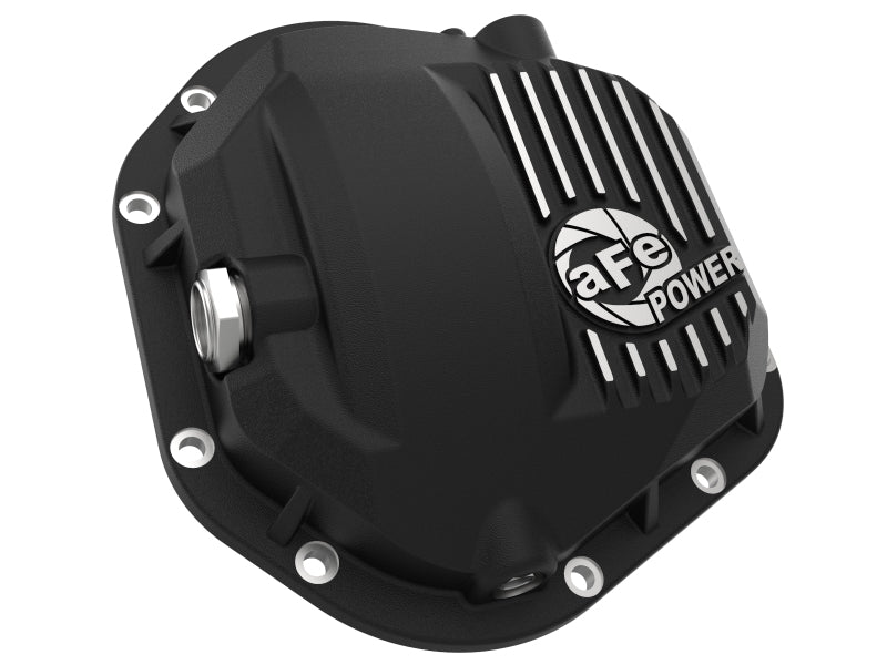 aFe Pro Series Dana 60 Front Differential Cover Black w/ Machined Fins 17-20 Ford Trucks (Dana 60) - Blais Performance Parts